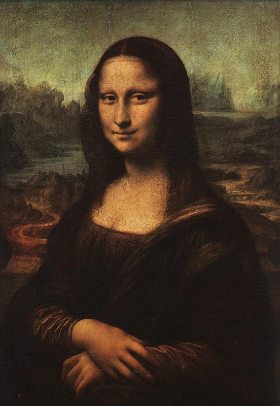  Leonardo  Da Vinci La Gioconda (The Mona Lisa) Germany oil painting art